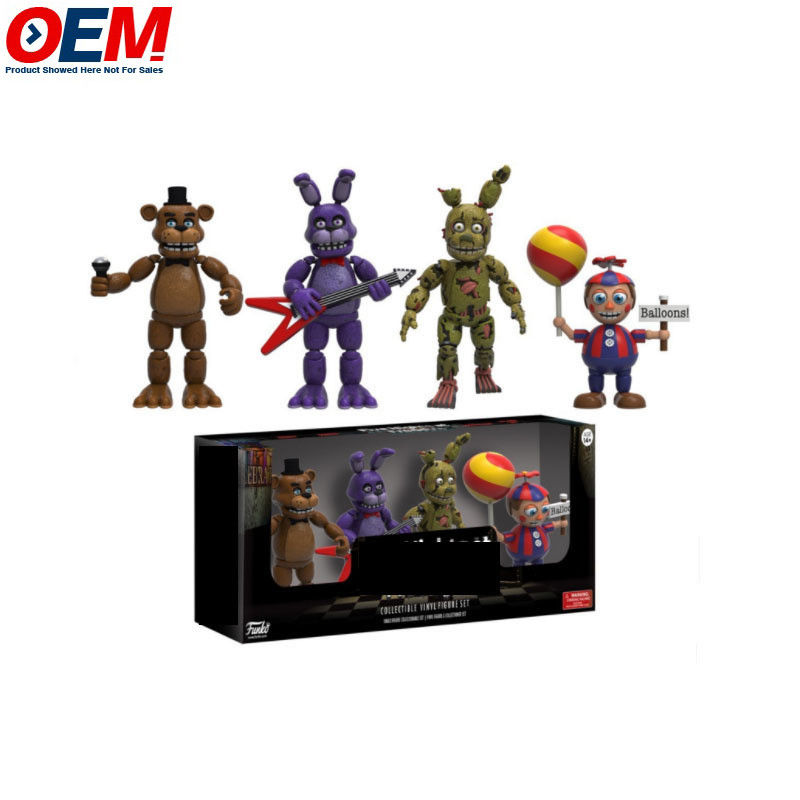 एंट मैन एक्शन फिगर कलेक्शन फाइव नाइट्स एट फ्रेडी एक्शन फिगर 4pcs/Pack Fnaf टॉय मॉडल