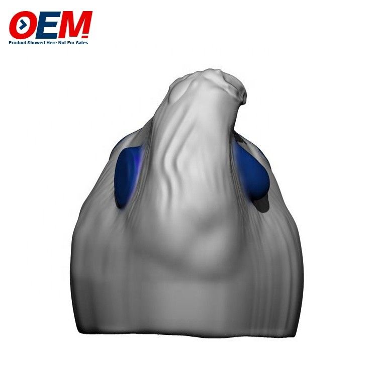 कस्टम पीवीसी खिलौना OEM 3D अवधारणा छोटे पैर पॉपकॉर्न बाल्टी खाद्य पॉपकॉर्न बाल्टी