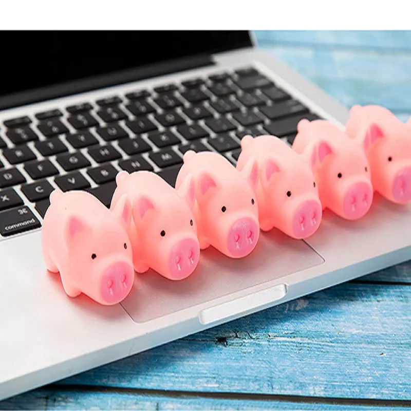 OEM कस्टम Cute Squeeze Squeaky Chew इंटरैक्टिव खेल प्रशिक्षण मजेदार नरम रबर मिनी खिलौना