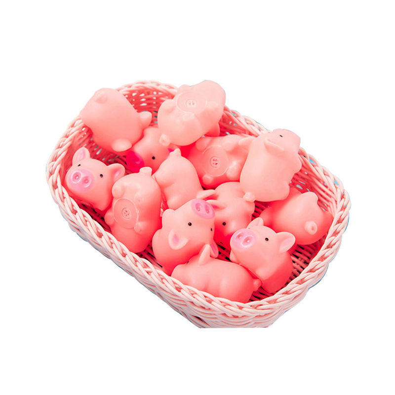 OEM कस्टम Cute Squeeze Squeaky Chew इंटरैक्टिव खेल प्रशिक्षण मजेदार नरम रबर मिनी खिलौना