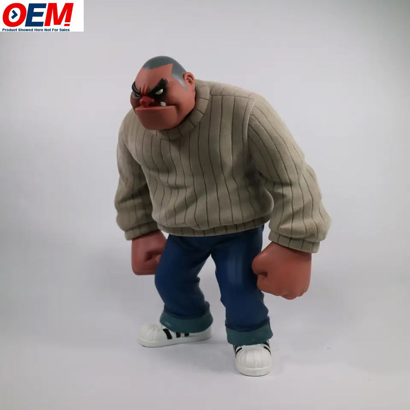 कस्टम निर्माता कस्टम बनाने 3 डी मुद्रण नरम प्लास्टिक sofubi vinyl खिलौना OEM अपने खुद के खिलौने