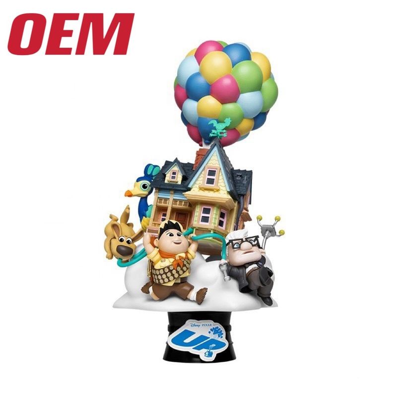 Customized 15cm  Scene Collection Toys With Base OEM PVC Classical Desk Decoration Figurines Made Plastic Models Factory