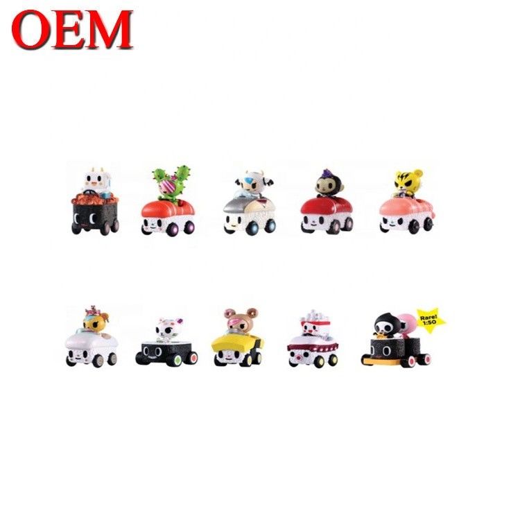 OEM मिनी कार खिलौने कैंडी कप के लिए कस्टम छोटे कैप्सूल खिलौने प्लास्टिक बच्चों के लिए सुरक्षित