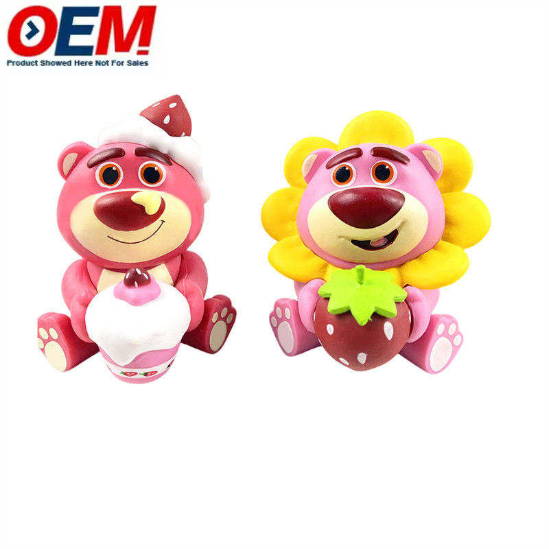 अनुकूलित प्लास्टिक सिलिकॉन खिलौने OEM 3D नरम Squishy आकृति चरित्र खिलौने कारखाने खिलौने निर्माताओं