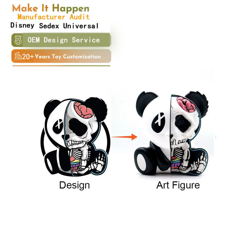 30-40 दिन मोल्ड समय कस्टम प्लास्टिक खिलौना / पीवीसी खिलौना यूनिसेक्स लिंग मूवी टीवी थीम