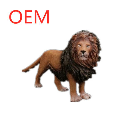 OEM 3D कार्टून प्लास्टिक के आंकड़े एक्शन जानवर शेर के साथ खिलौने