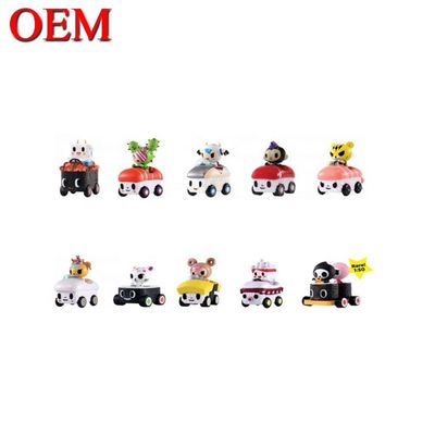 OEM मिनी कार खिलौने कैंडी कप के लिए कस्टम छोटे कैप्सूल खिलौने प्लास्टिक बच्चों के लिए सुरक्षित